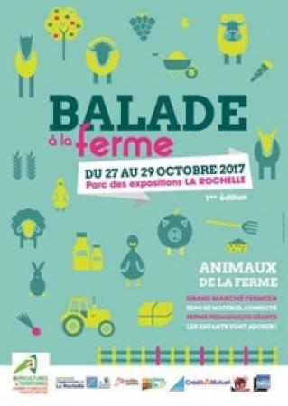 Balade  la ferme du 27 au 29 octobre 2017